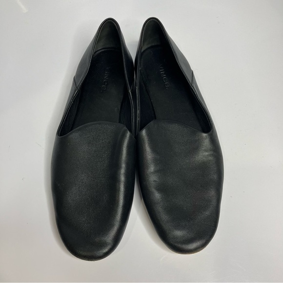 Vince Marley Loafer black leather flats size 9 - Picture 5 of 10